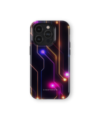 iPhone Tough Case - Glitch Glow