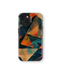 iPhone Tough Case - Angular Nexus Abstract - CASETEROID