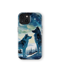 iPhone Tough Case with MagSafe - Arctic Wolves Whispers - CASETEROID