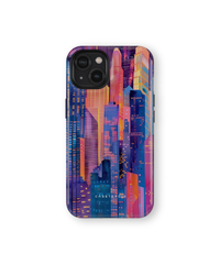 iPhone Tough Case - Cityscape Luminescence - CASETEROID