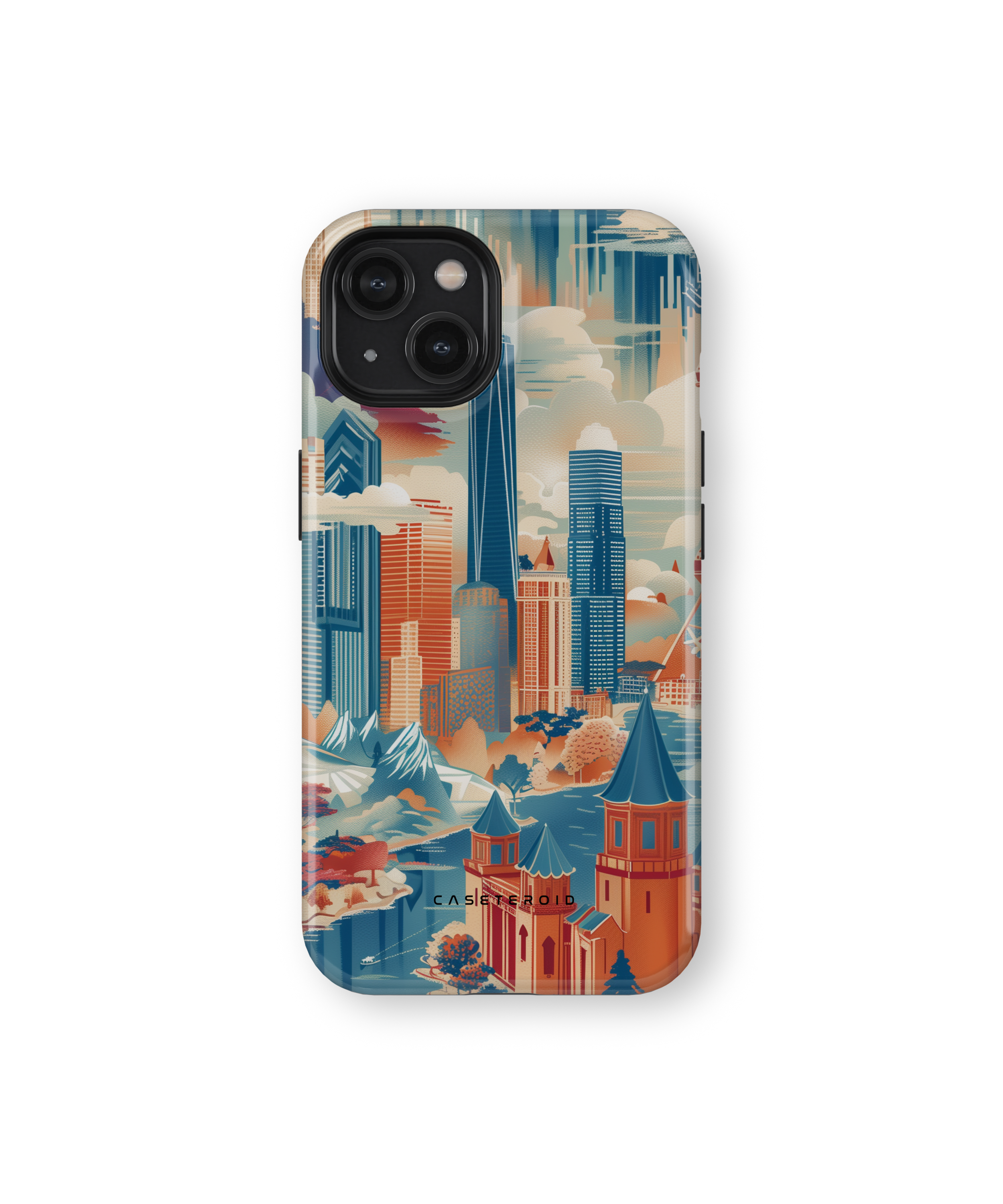 iPhone Tough Case with MagSafe - Dreamscape Skylines - CASETEROID