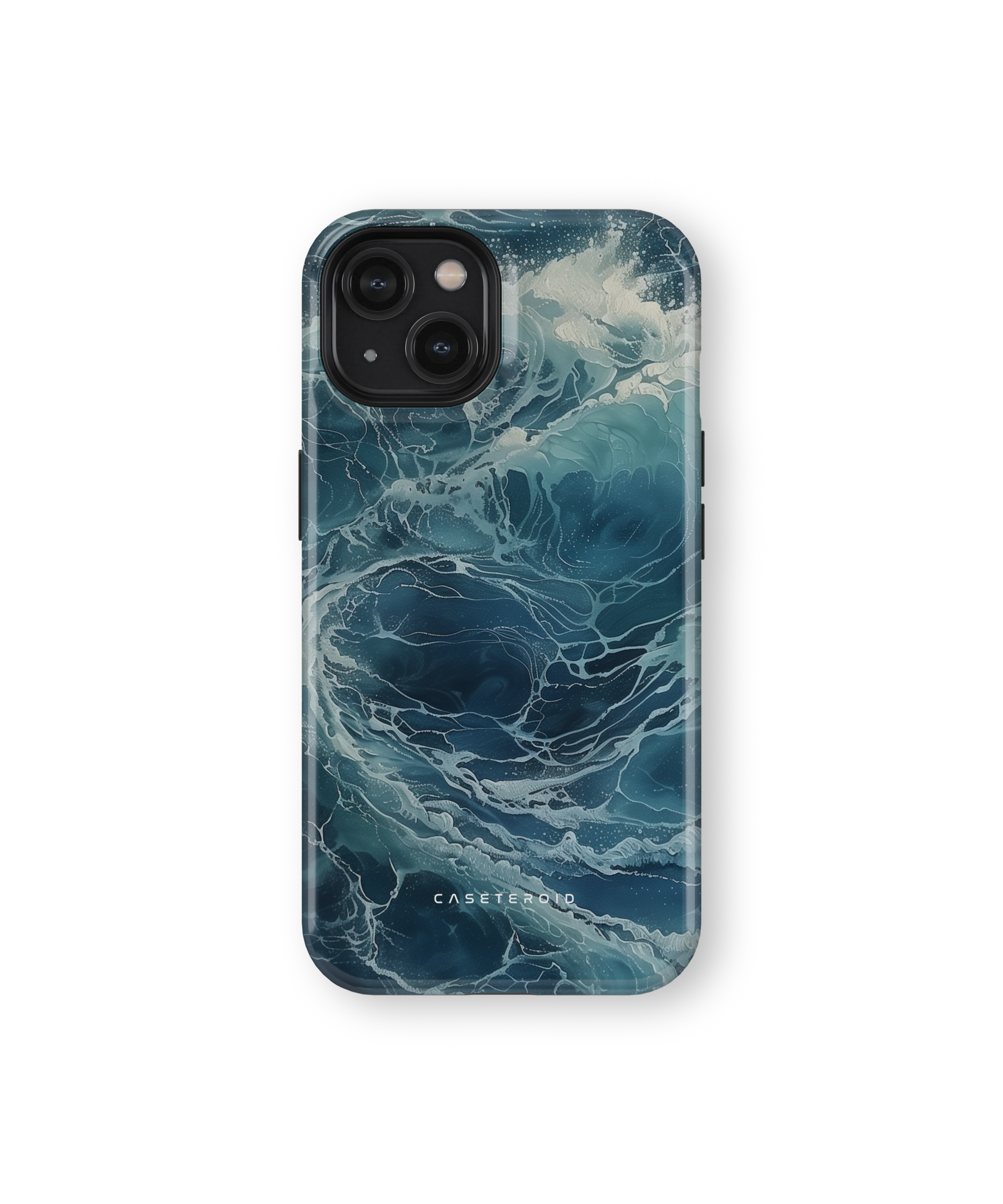 iPhone Tough Case with MagSafe - Marine Melody Serenity - CASETEROID