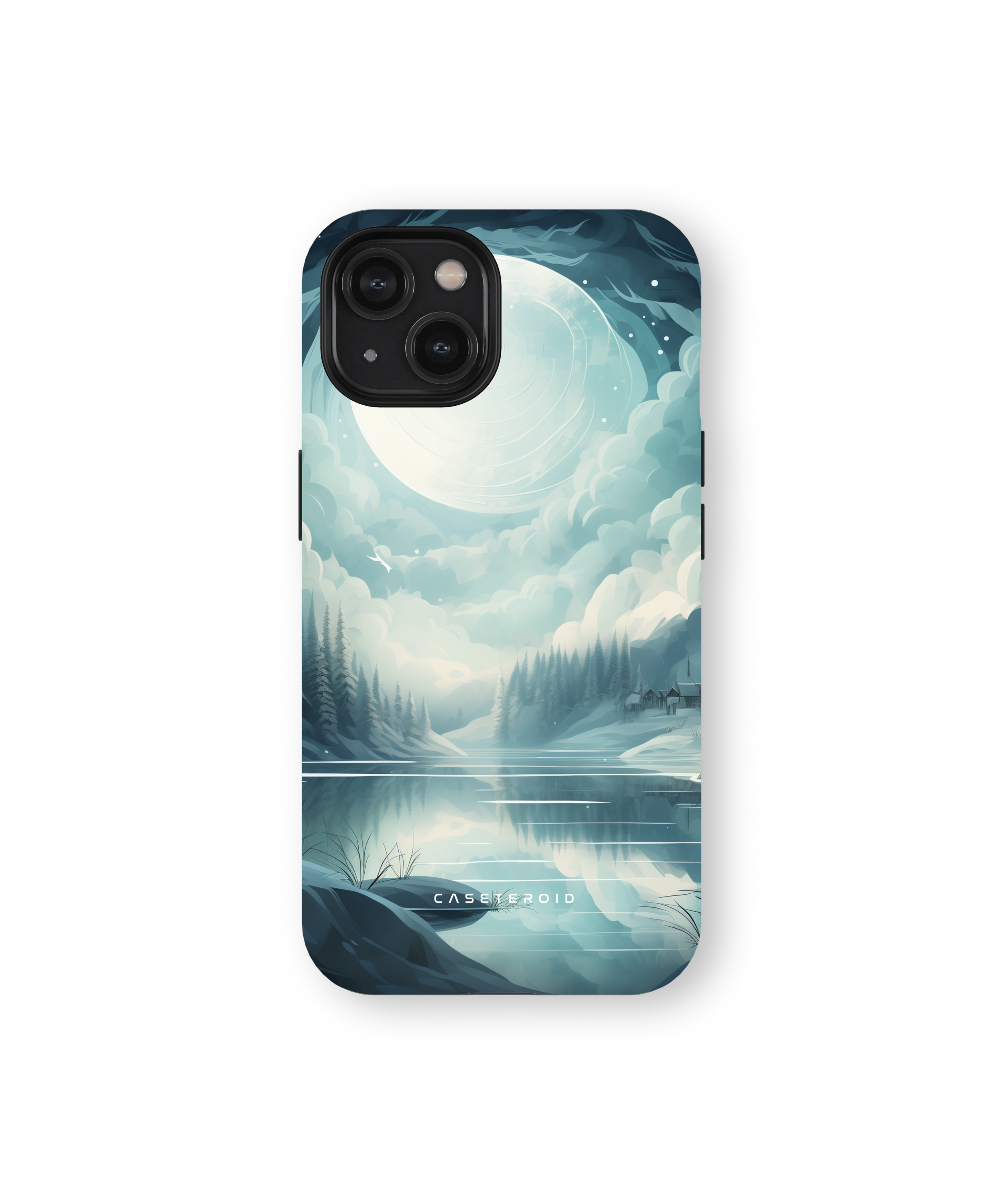 iPhone Tough Case with MagSafe - Moonlit Enchanted Oasis - CASETEROID