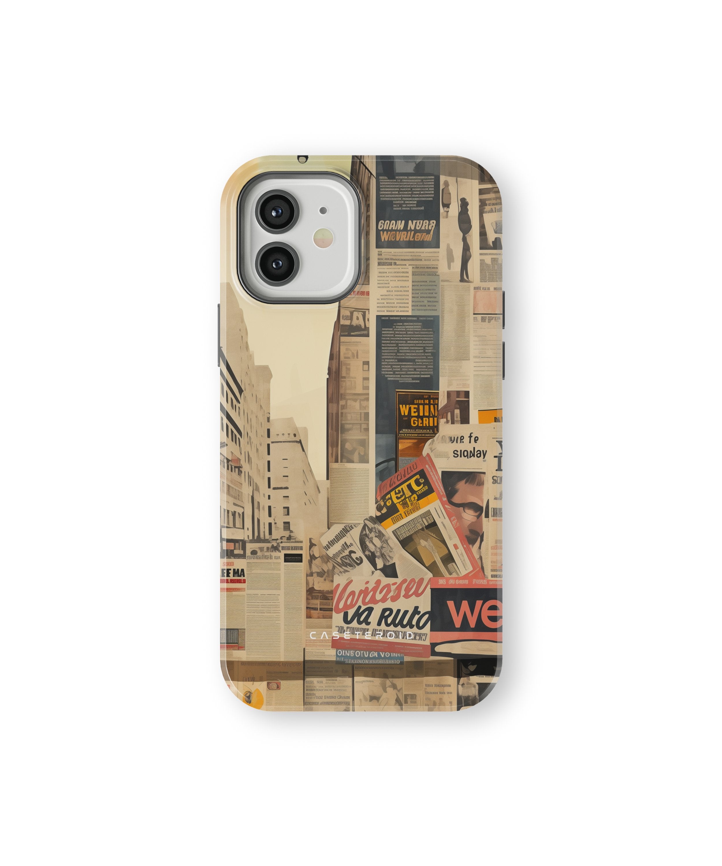 Newsprint Chronicles - iPhone 12 Case