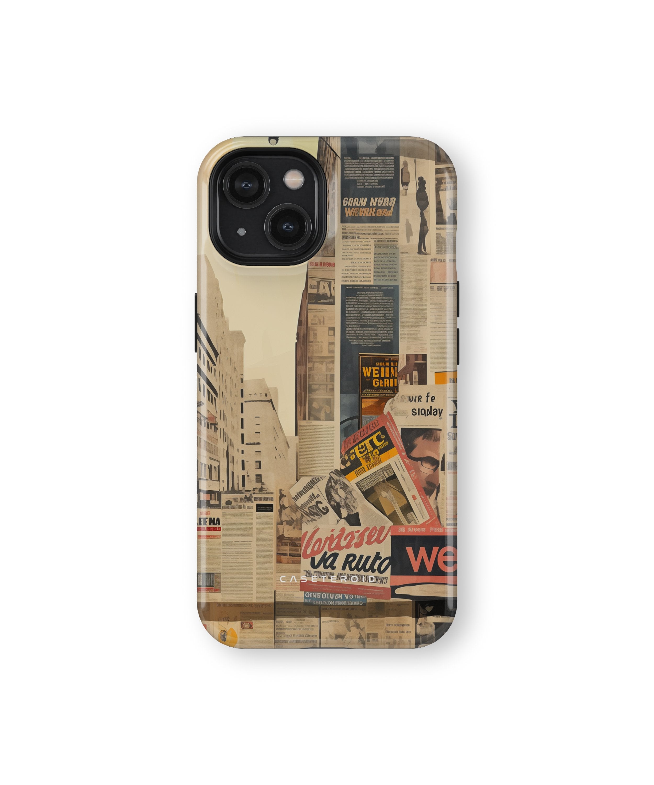 Newsprint Chronicles - iPhone 13 Case