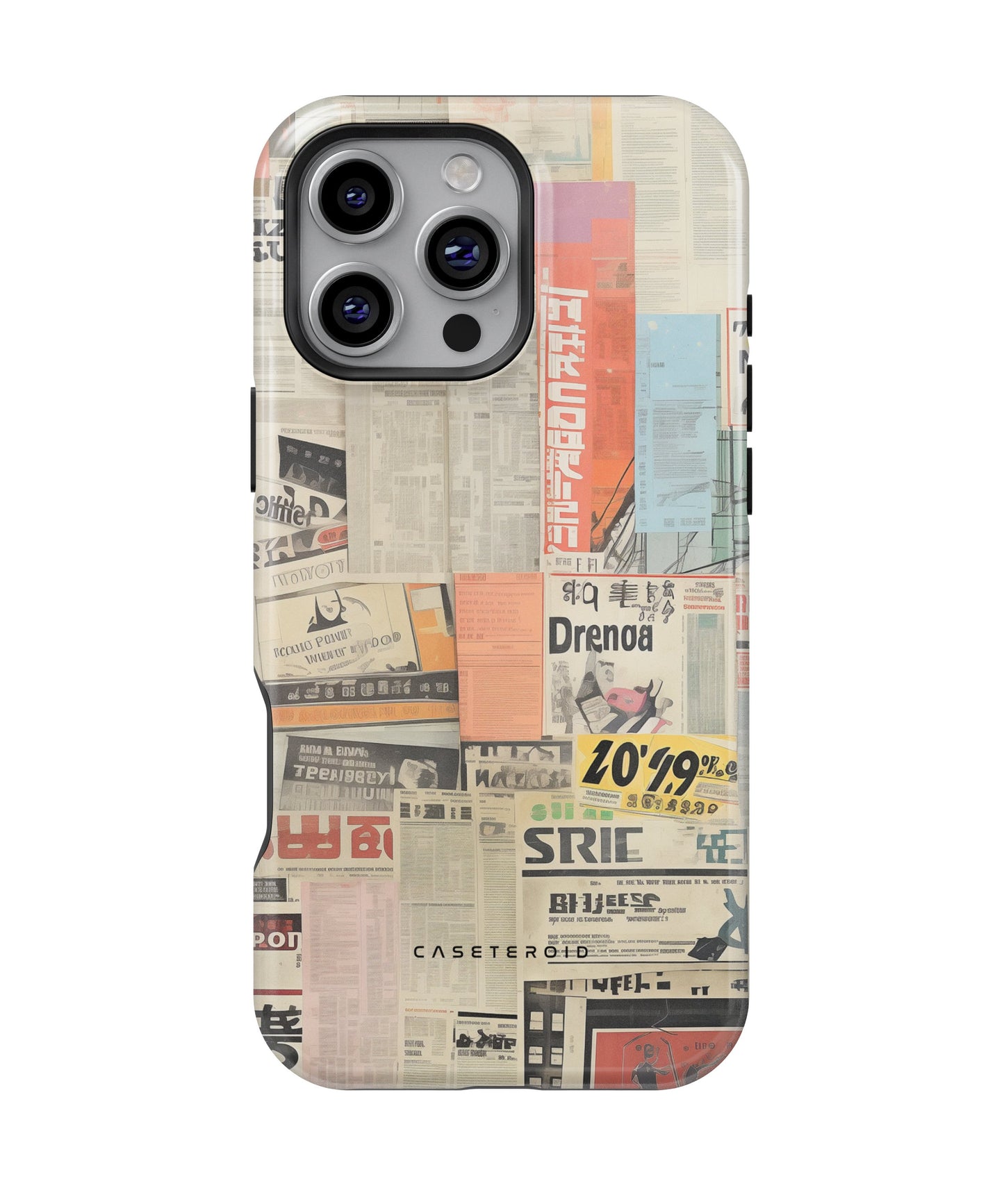 PressPass Collage MagSafe Tough Case for iPhone 16 Pro Max - CASETEROID