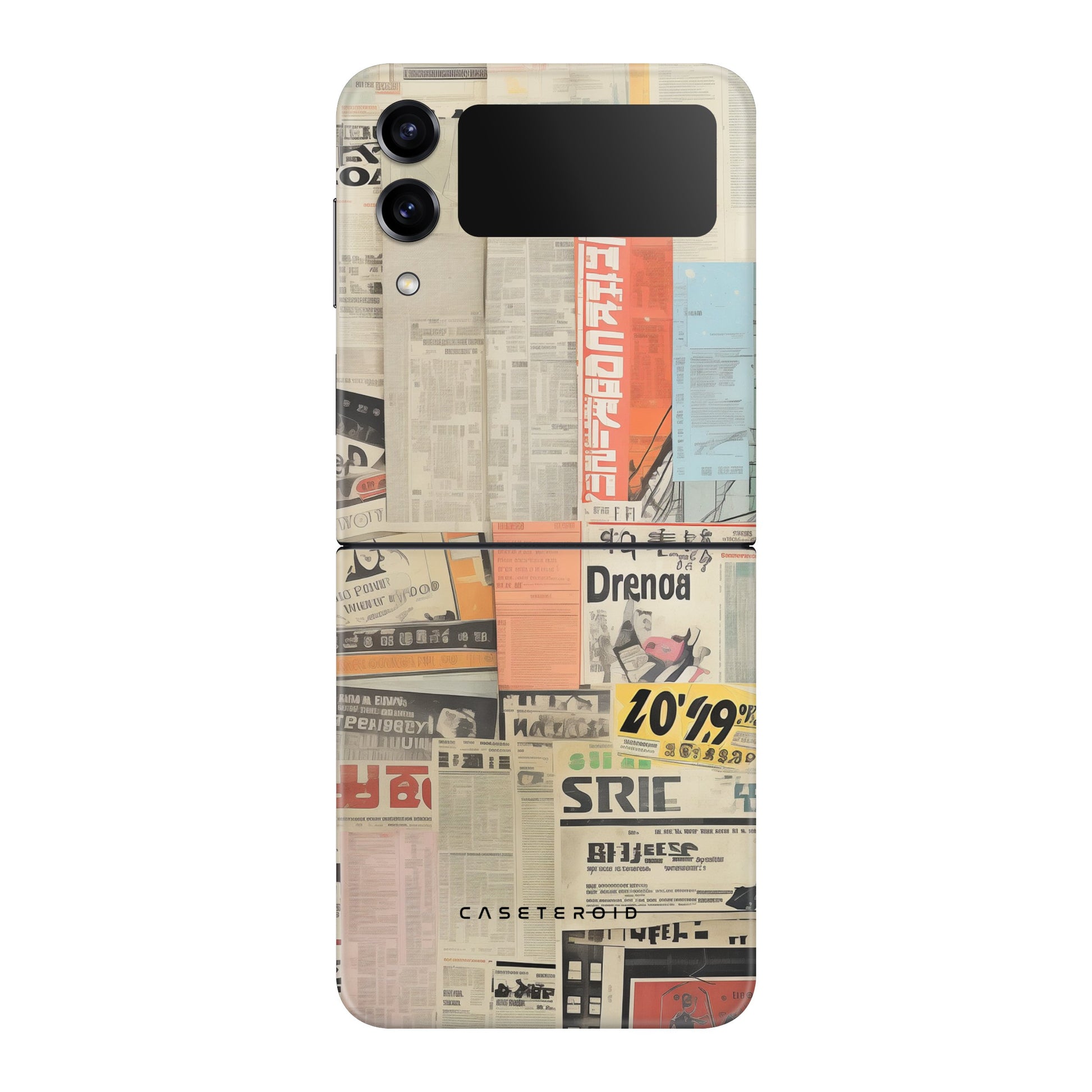 PressPass Collage Tough Case for Samsung Galaxy Z Flip 3 - CASETEROID