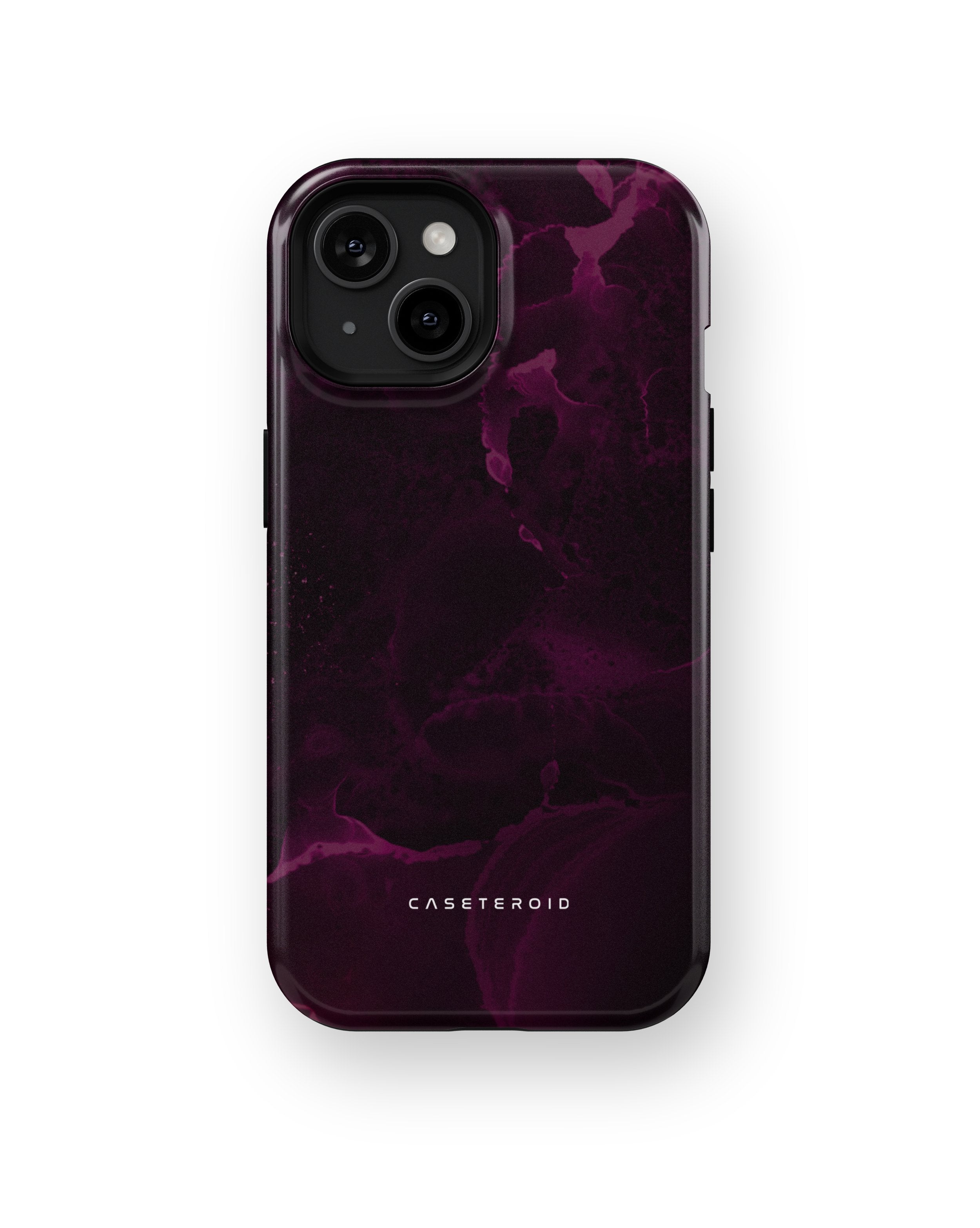 Purple Nebula Burst - iPhone 15 Case