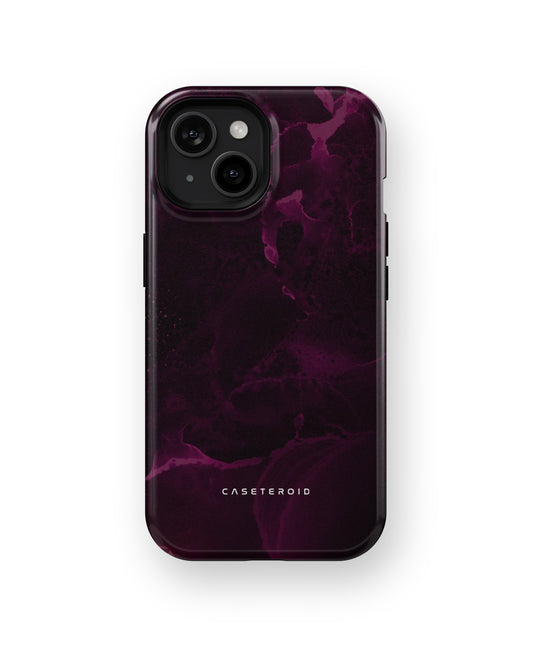 Purple Nebula Burst MagSafe Tough Case for iPhone 15 - CASETEROID