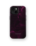 Purple Nebula Burst MagSafe Tough Case for iPhone 15 - CASETEROID