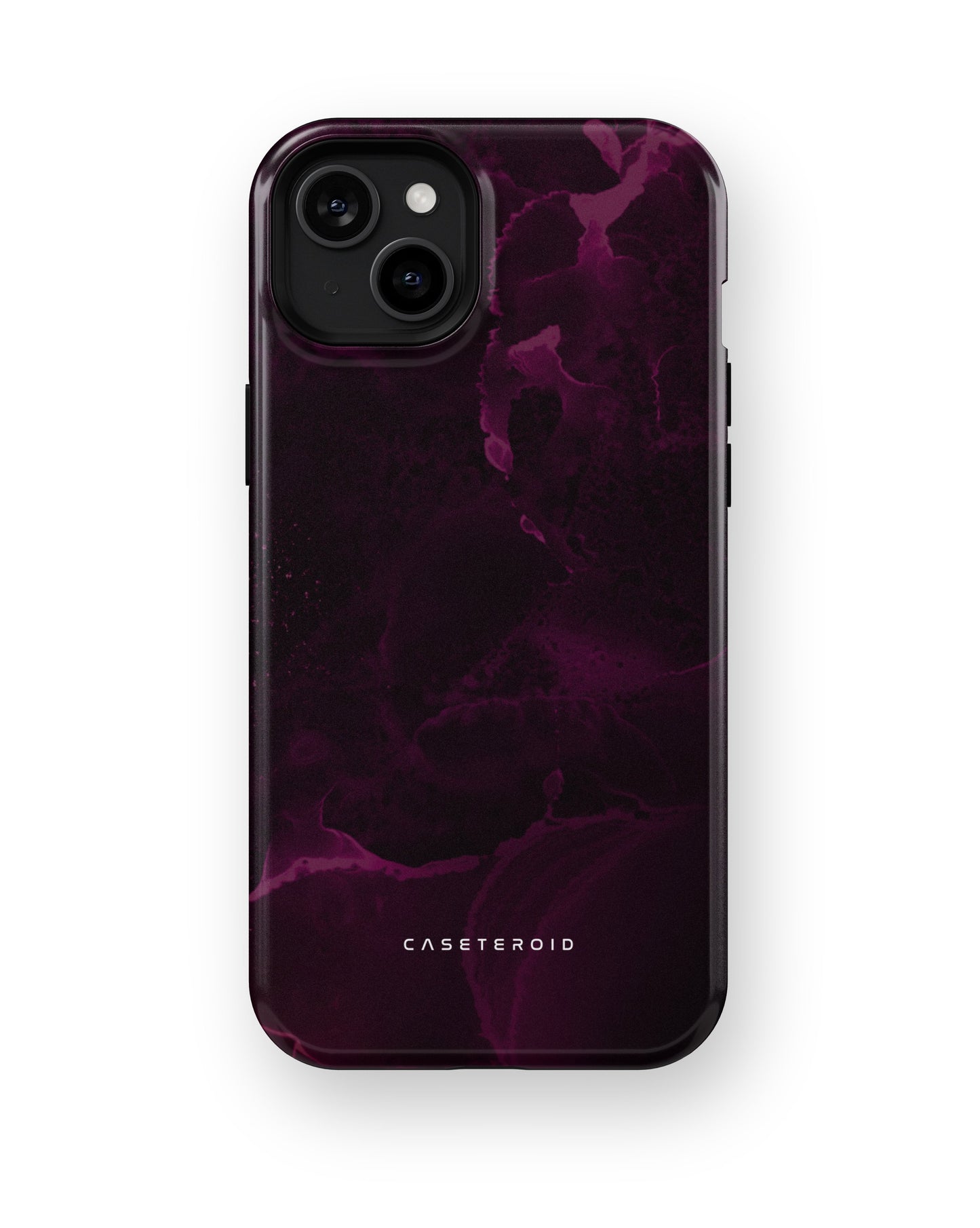 Purple Nebula Burst MagSafe Tough Case for iPhone 15 Plus - CASETEROID