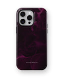 Purple Nebula Burst MagSafe Tough Case for iPhone 15 Pro Max - CASETEROID