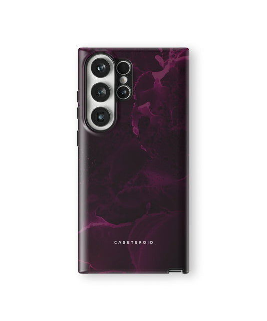 Purple Nebula Burst Tough Case for Samsung Galaxy S23 Ultra - CASETEROID