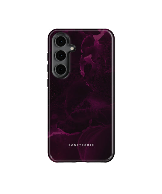 Purple Nebula Burst Tough Case for Samsung Galaxy S24 Plus - CASETEROID