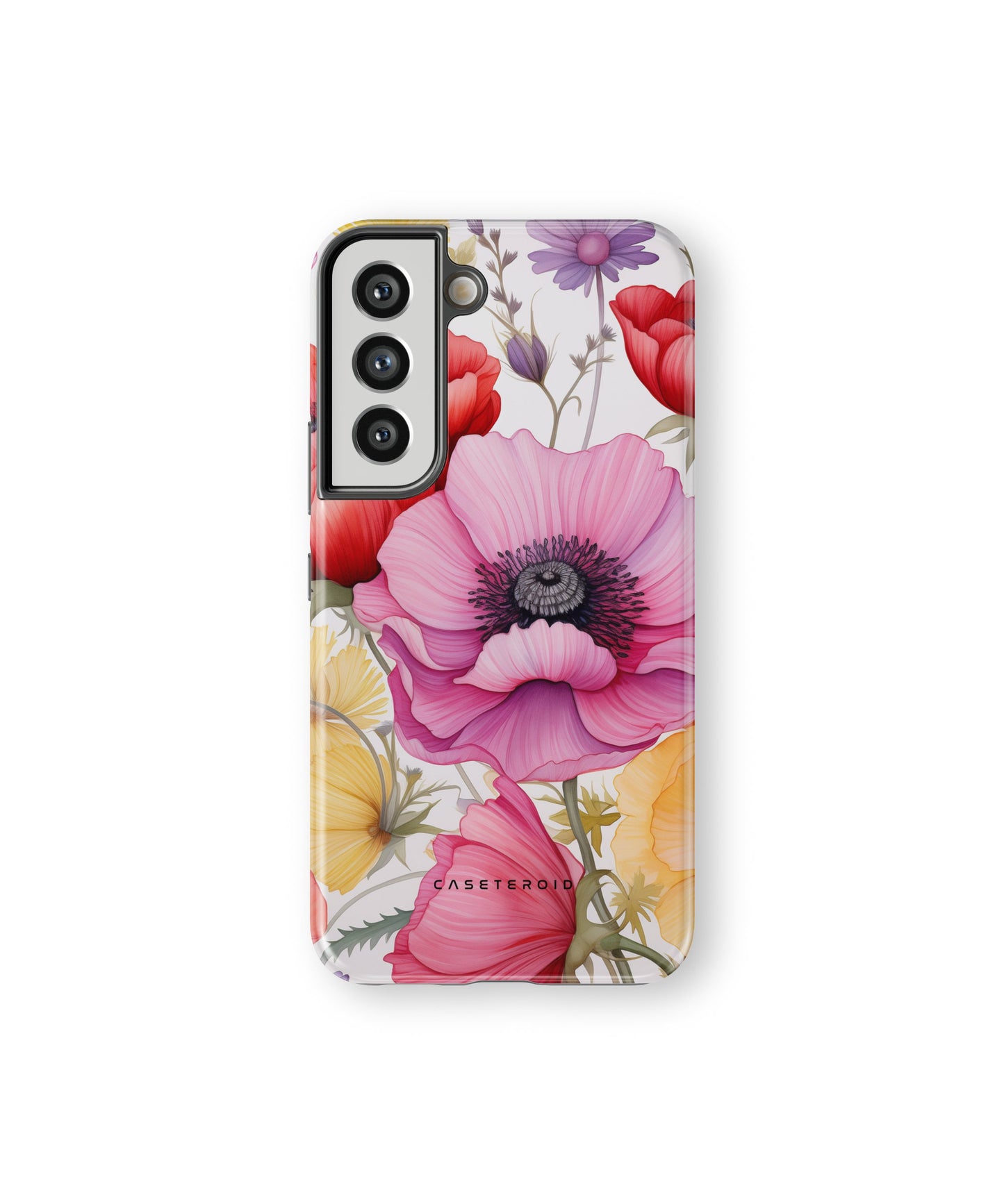 Radiant Bloom Tough Case for Samsung Galaxy S22 - CASETEROID