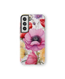 Radiant Bloom Tough Case for Samsung Galaxy S22 - CASETEROID