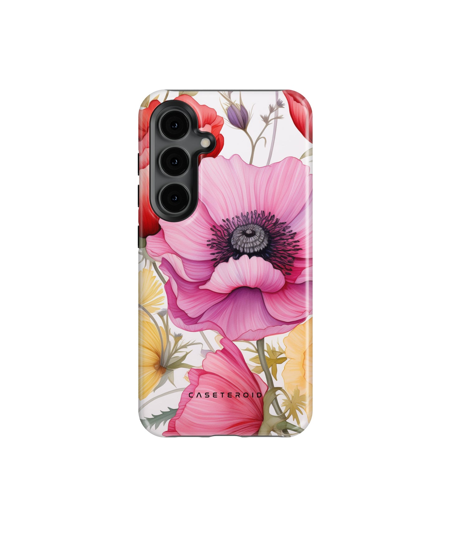 Radiant Bloom Tough Case for Samsung Galaxy S24 - CASETEROID