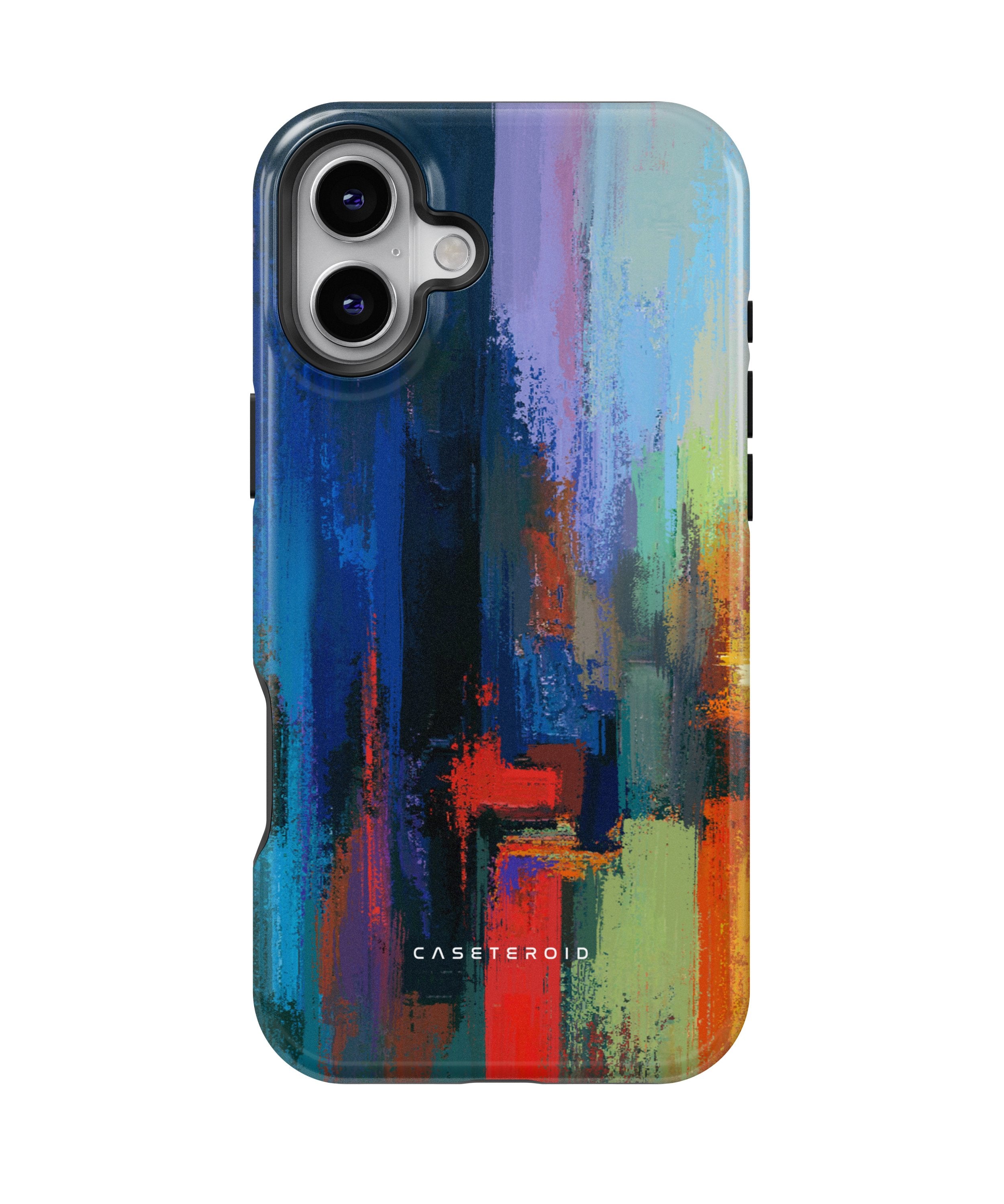 Rainbow Canvas - iPhone 16 Plus Case