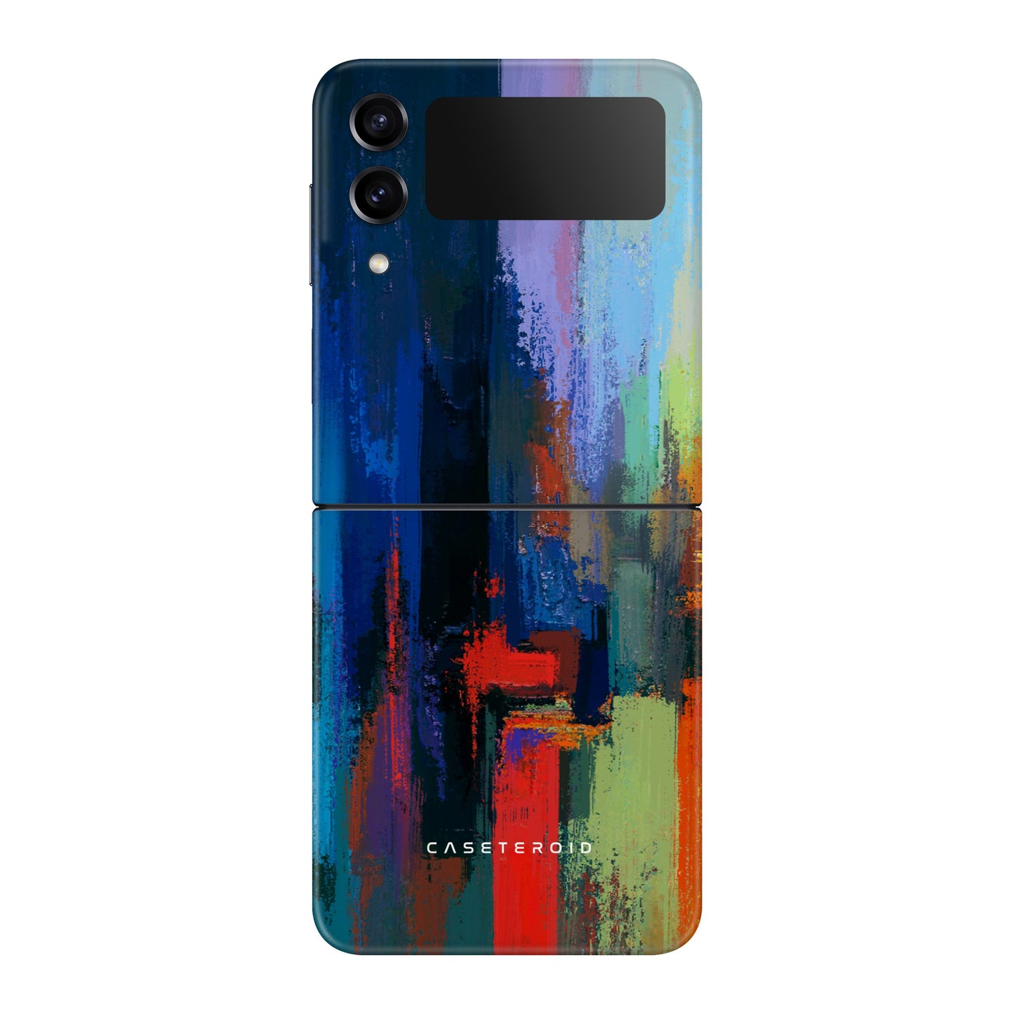 Rainbow Canvas Tough Case for Samsung Galaxy Z Flip 3 - CASETEROID