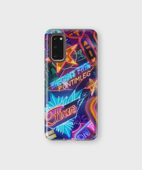 Samsung Tough Case - Vivid Neon Nights - CASETEROID