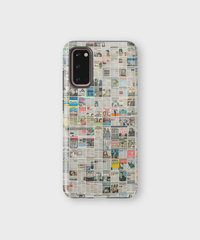 Samsung Tough Case - Worldwide Chronicle Mosaic - CASETEROID