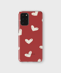 Samsung Tough Case - Crimson Love Notes - CASETEROID