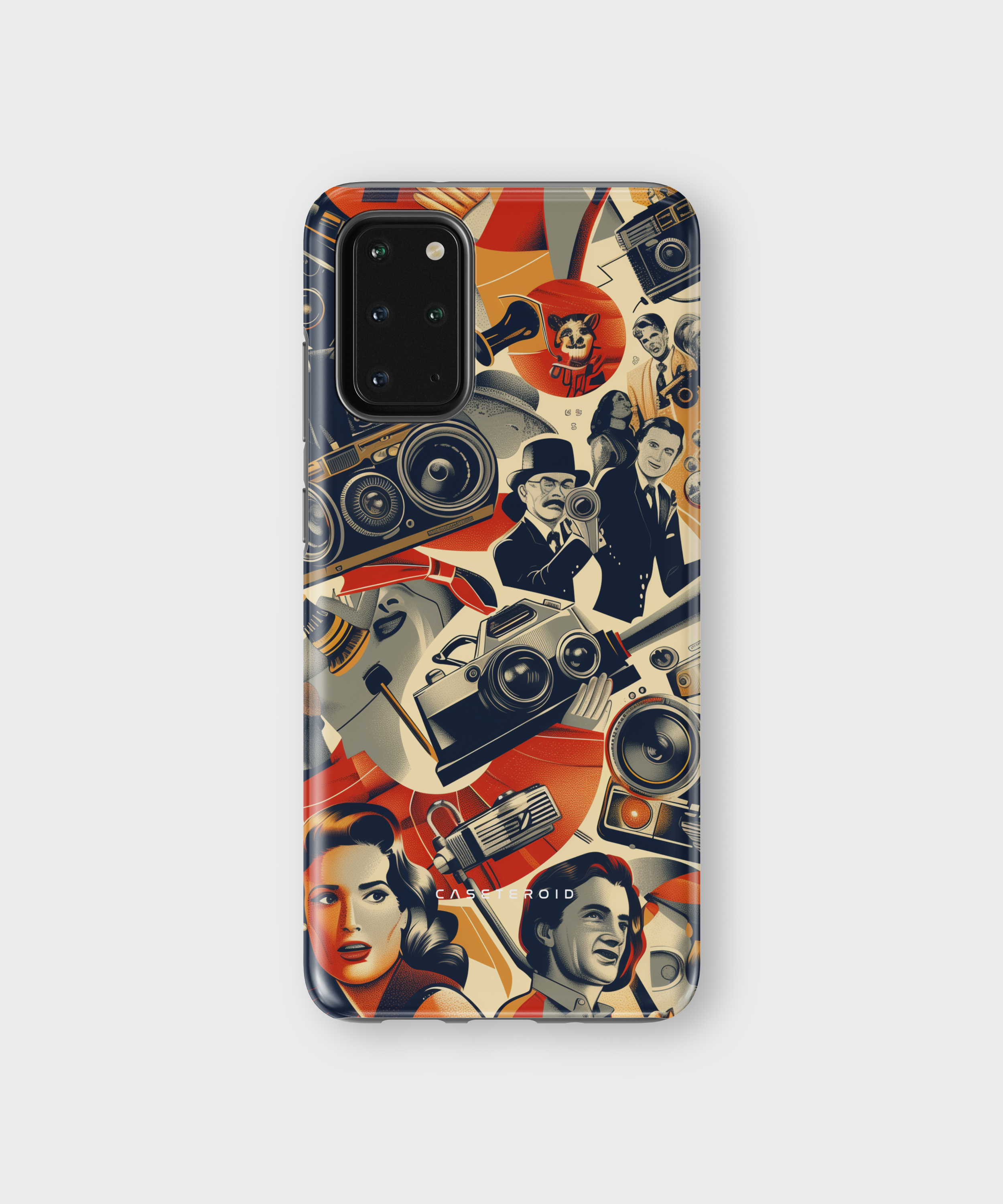 Samsung Tough Case - Silver Screen Memories - CASETEROID