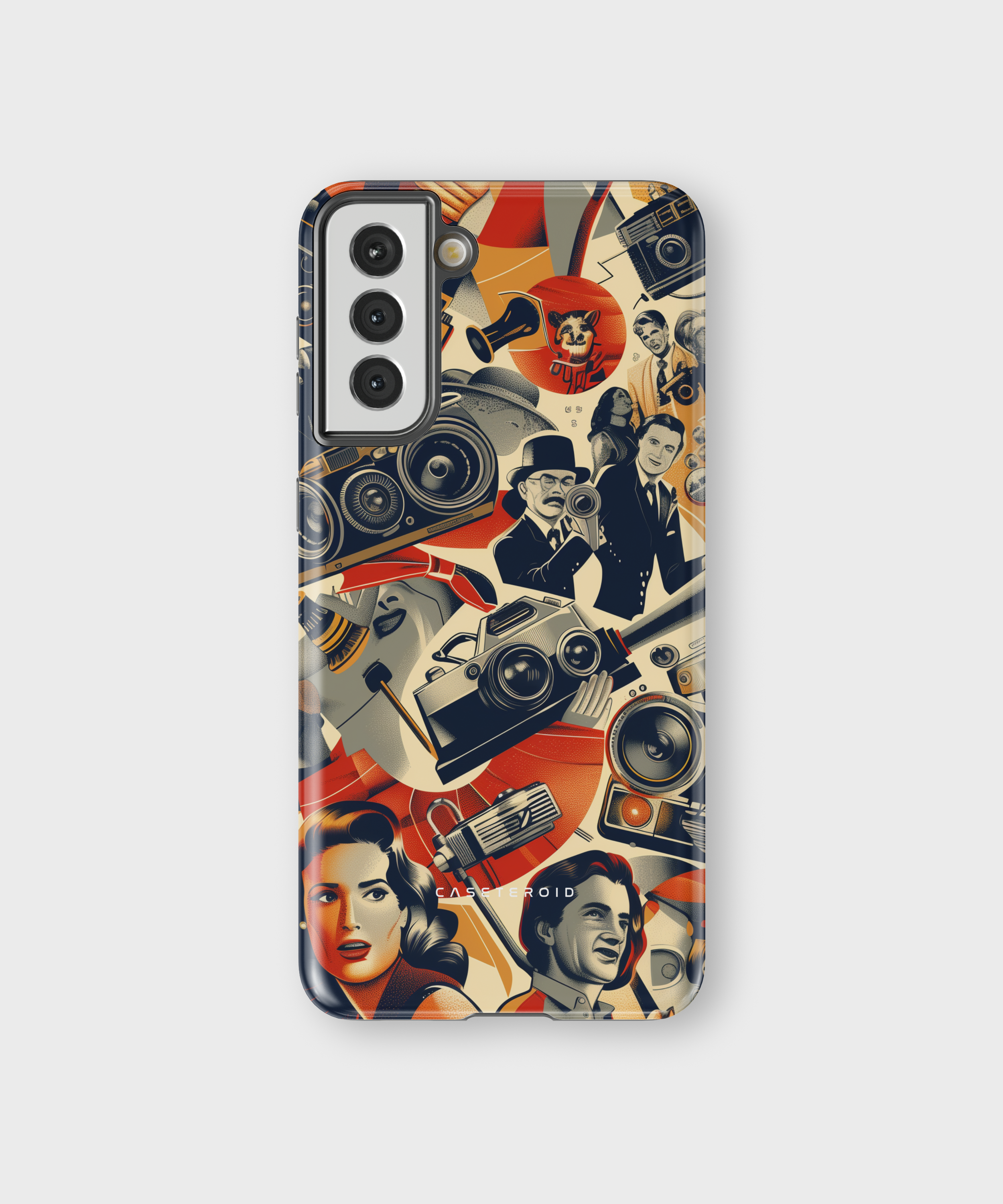 Samsung Tough Case - Silver Screen Memories - CASETEROID