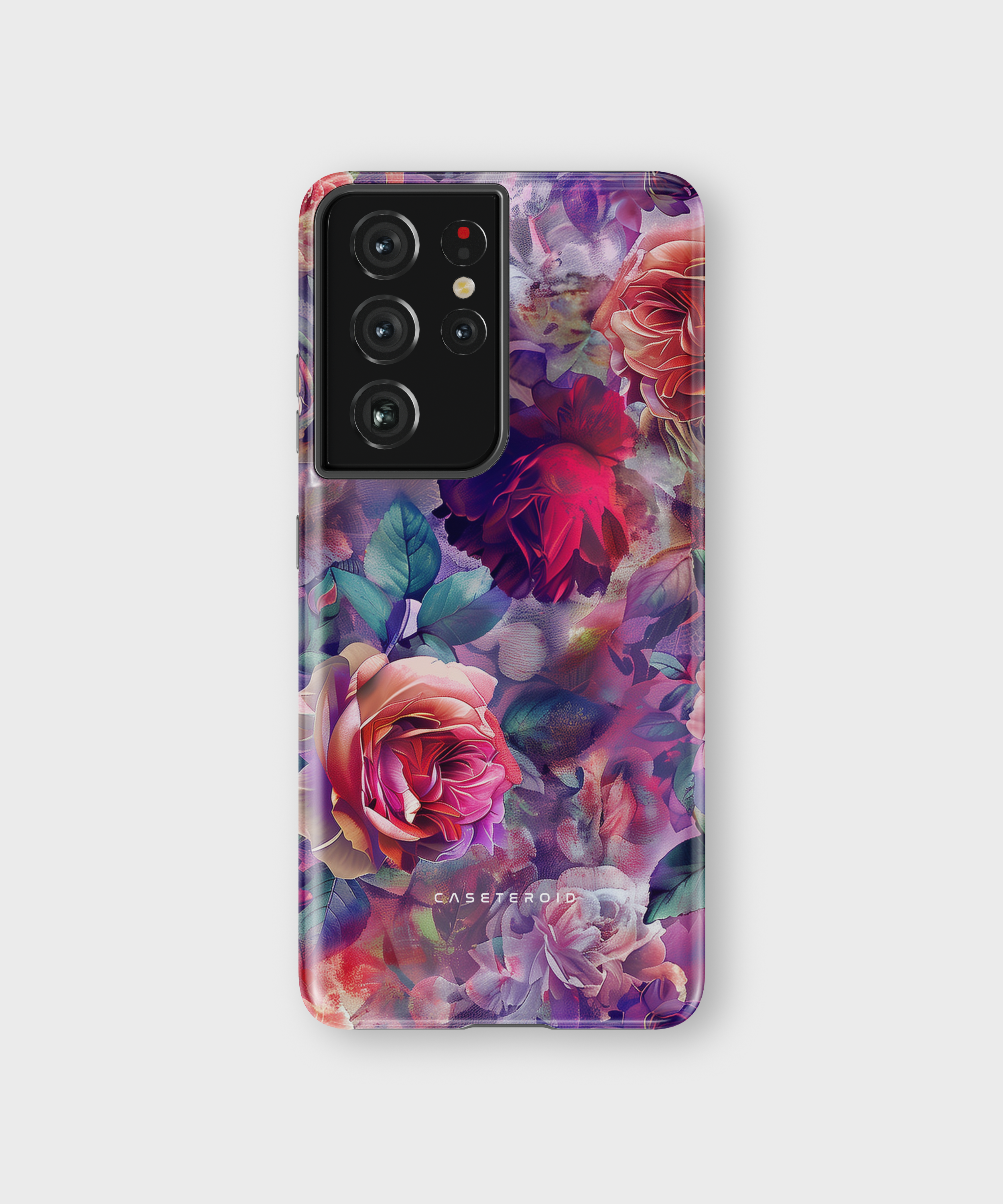 Samsung Tough Case - Rose Serenade Bloom - CASETEROID