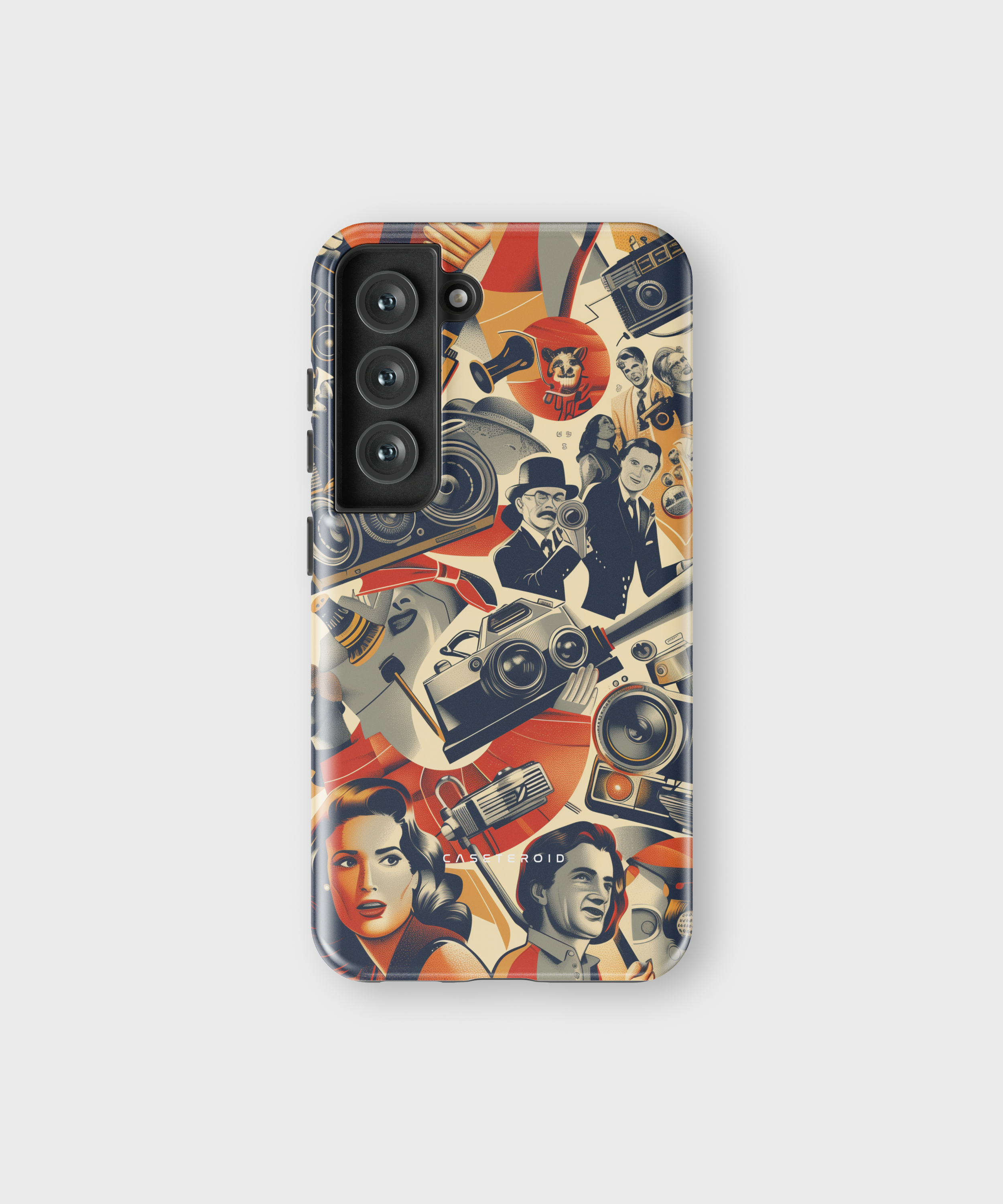 Samsung Tough Case - Silver Screen Memories - CASETEROID