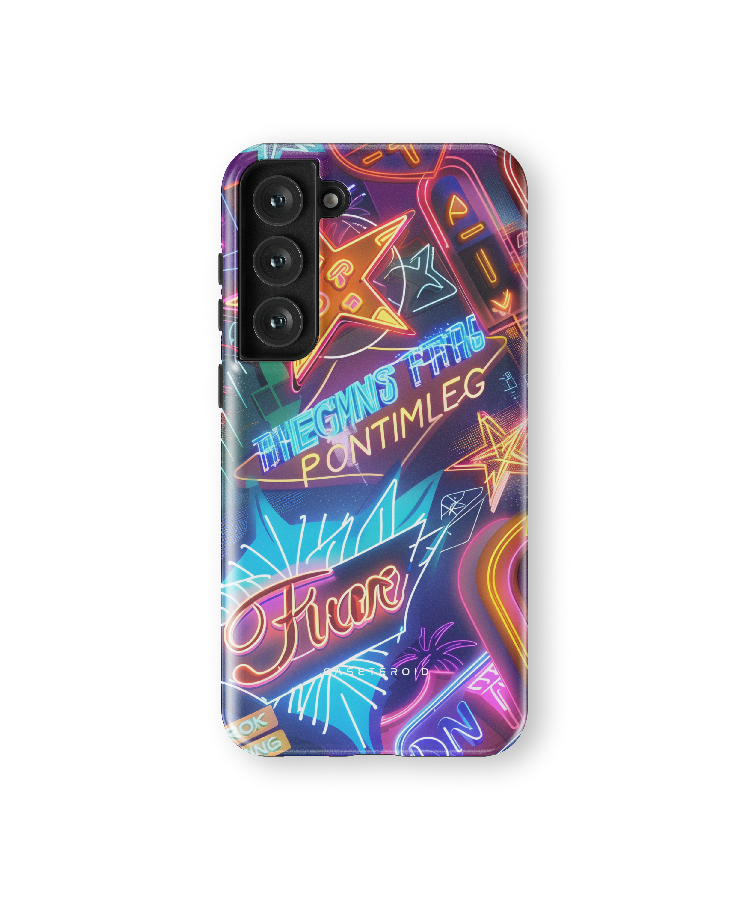 Samsung Tough Case - Vivid Neon Nights - CASETEROID