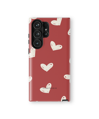 Samsung Tough Case - Crimson Love Notes - CASETEROID