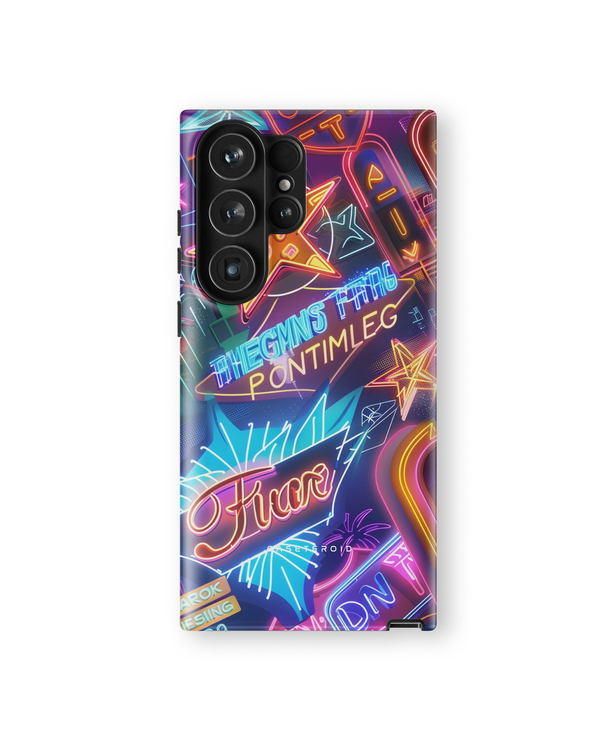 Samsung Tough Case - Vivid Neon Nights - CASETEROID