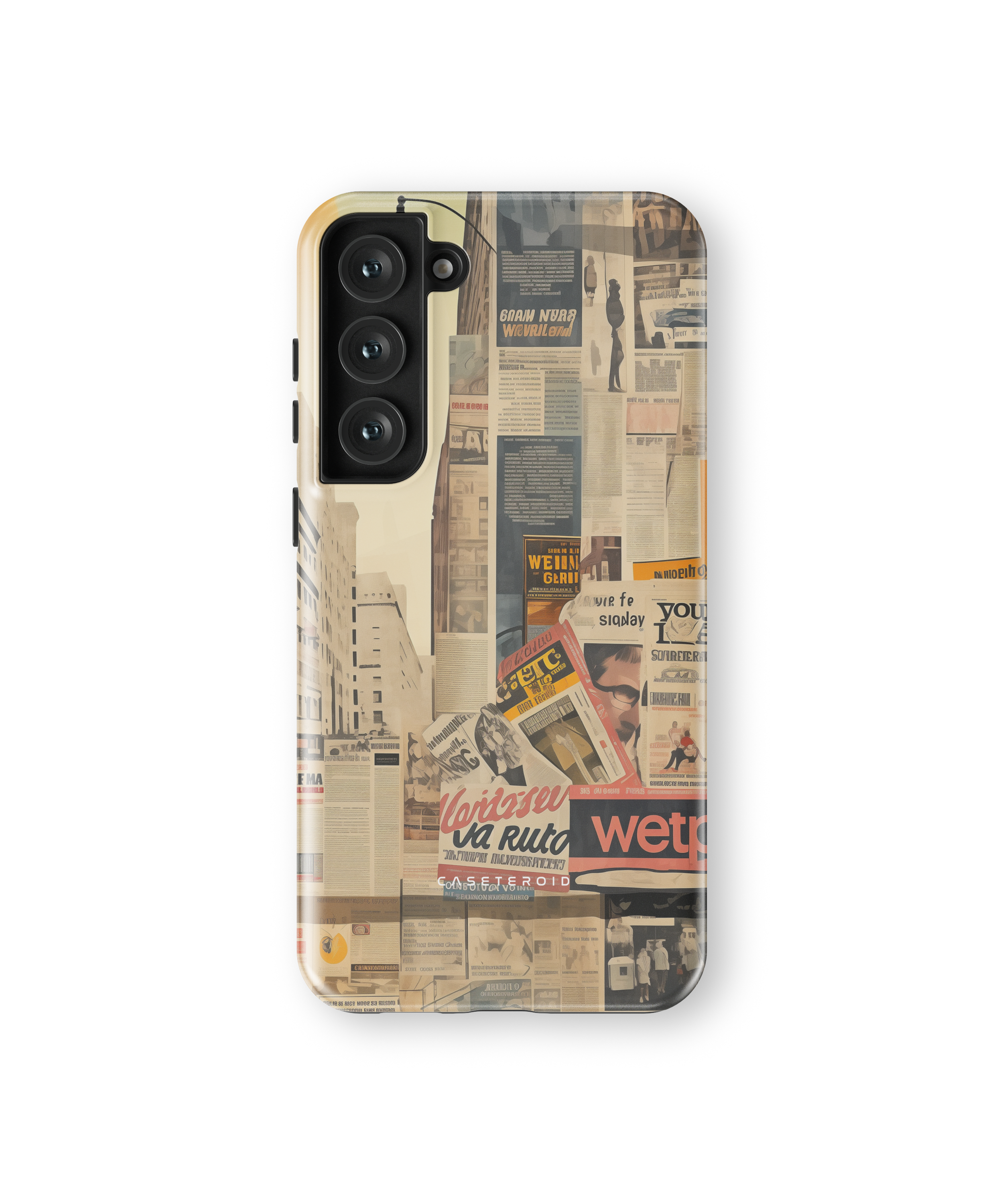 Samsung Tough Case - Newsprint Chronicles - CASETEROID