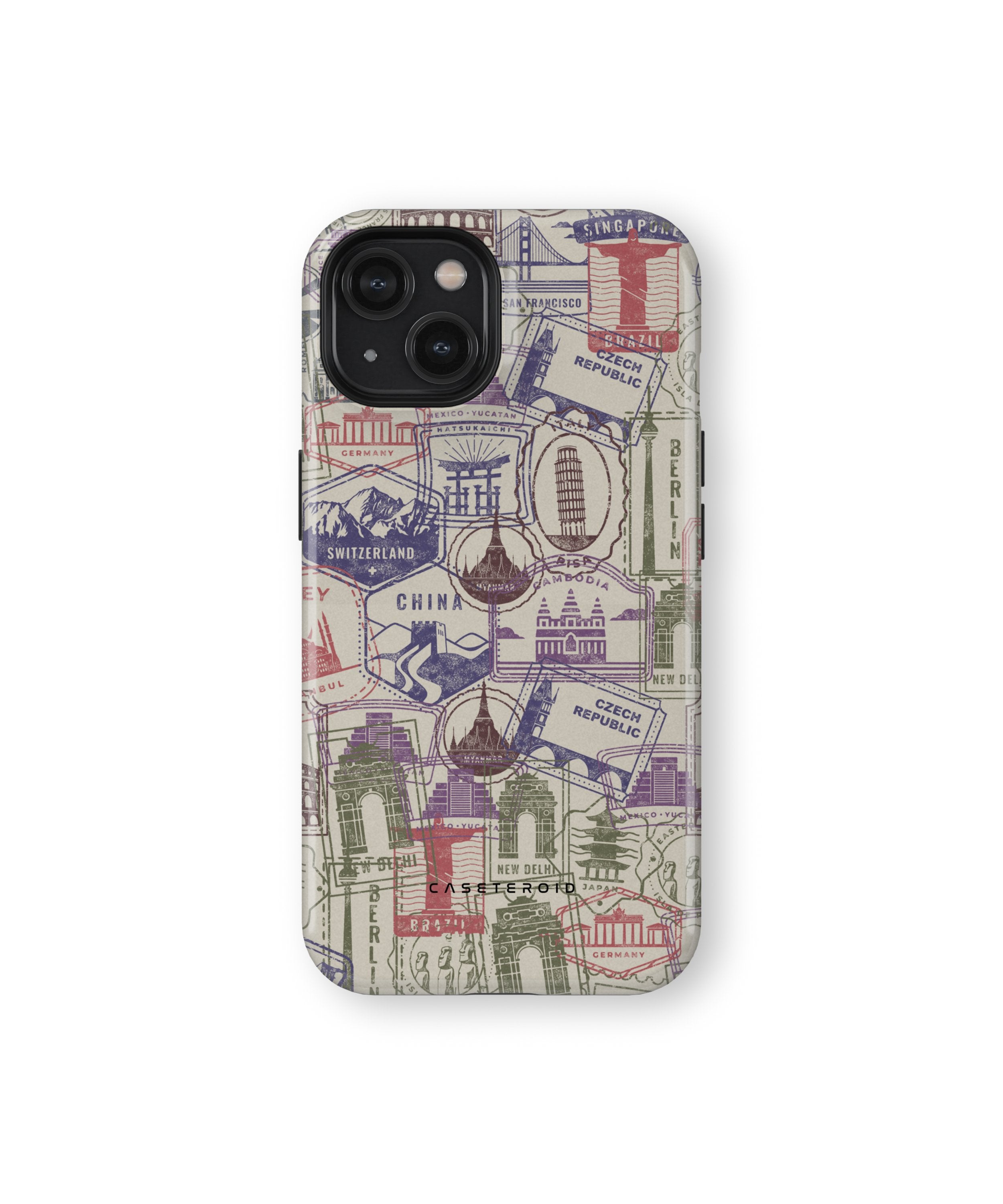 Stamps - iPhone 13 Case