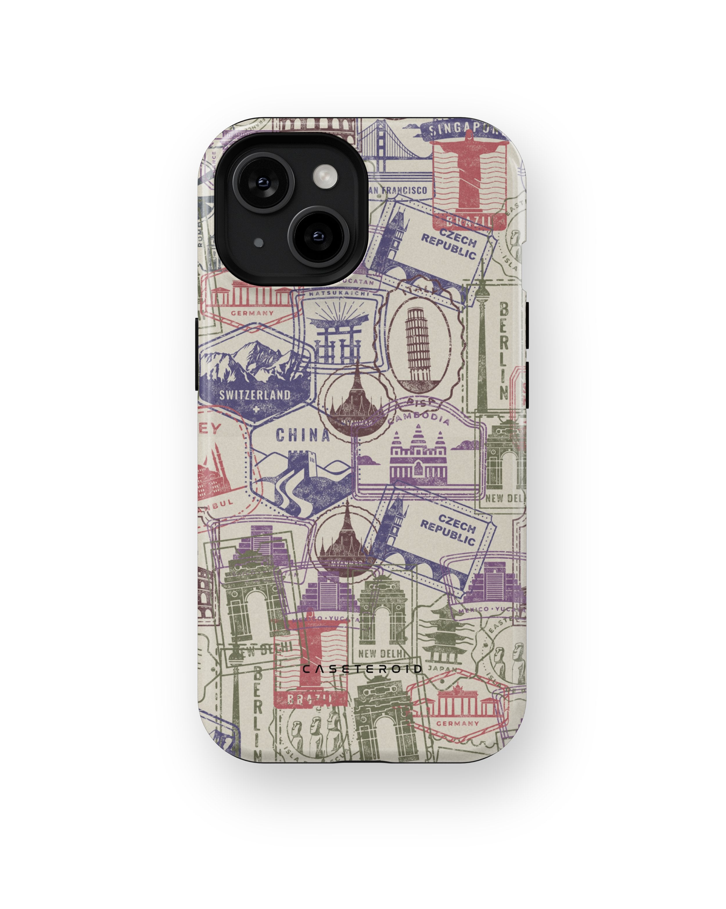 Stamps - iPhone 15 Case