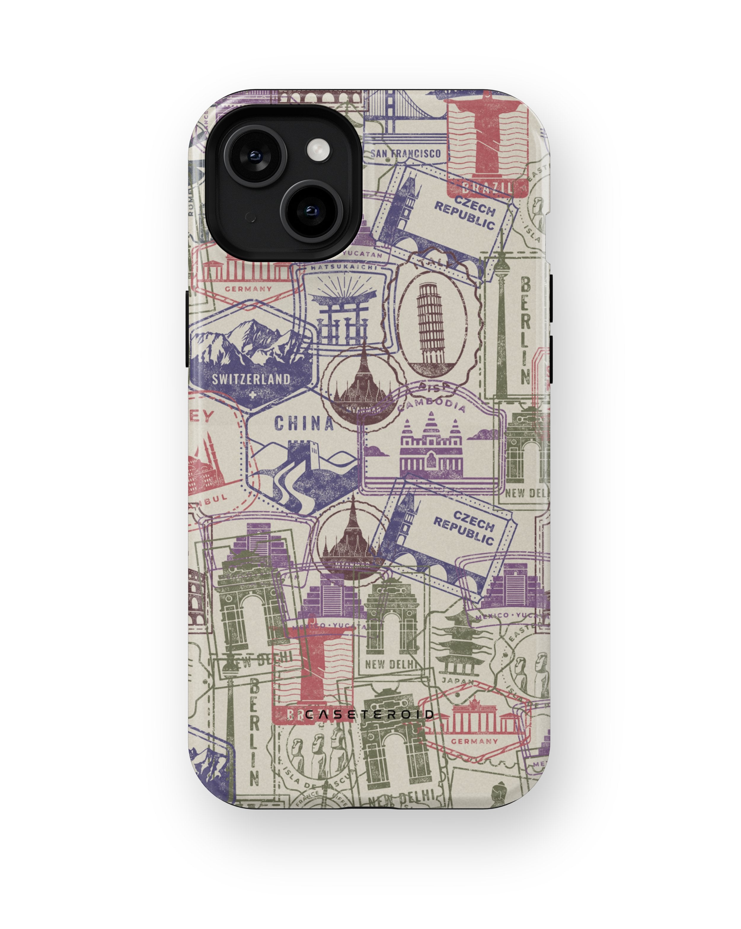 Stamps - iPhone 15 Plus Case