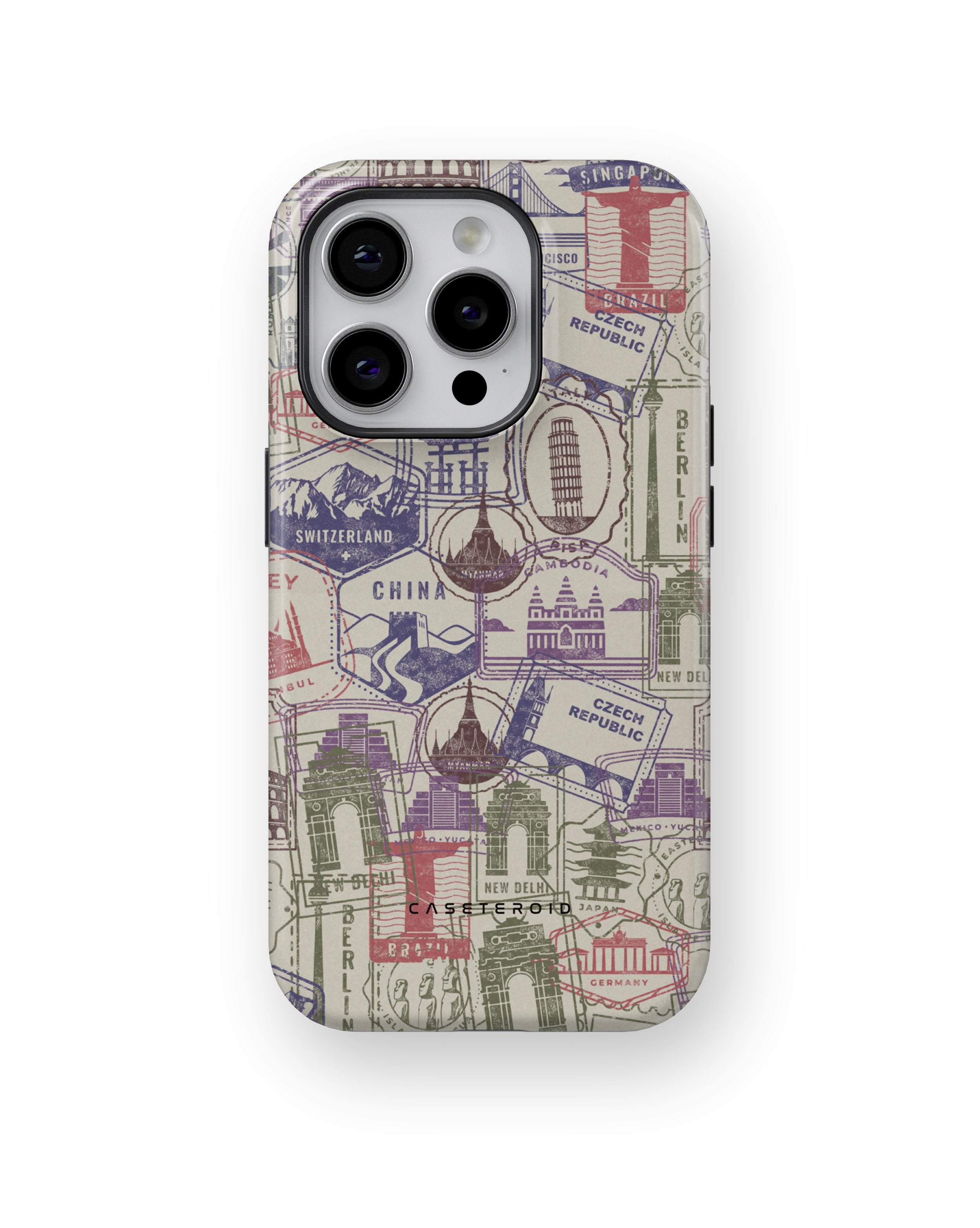 Stamps - iPhone 15 Pro Case