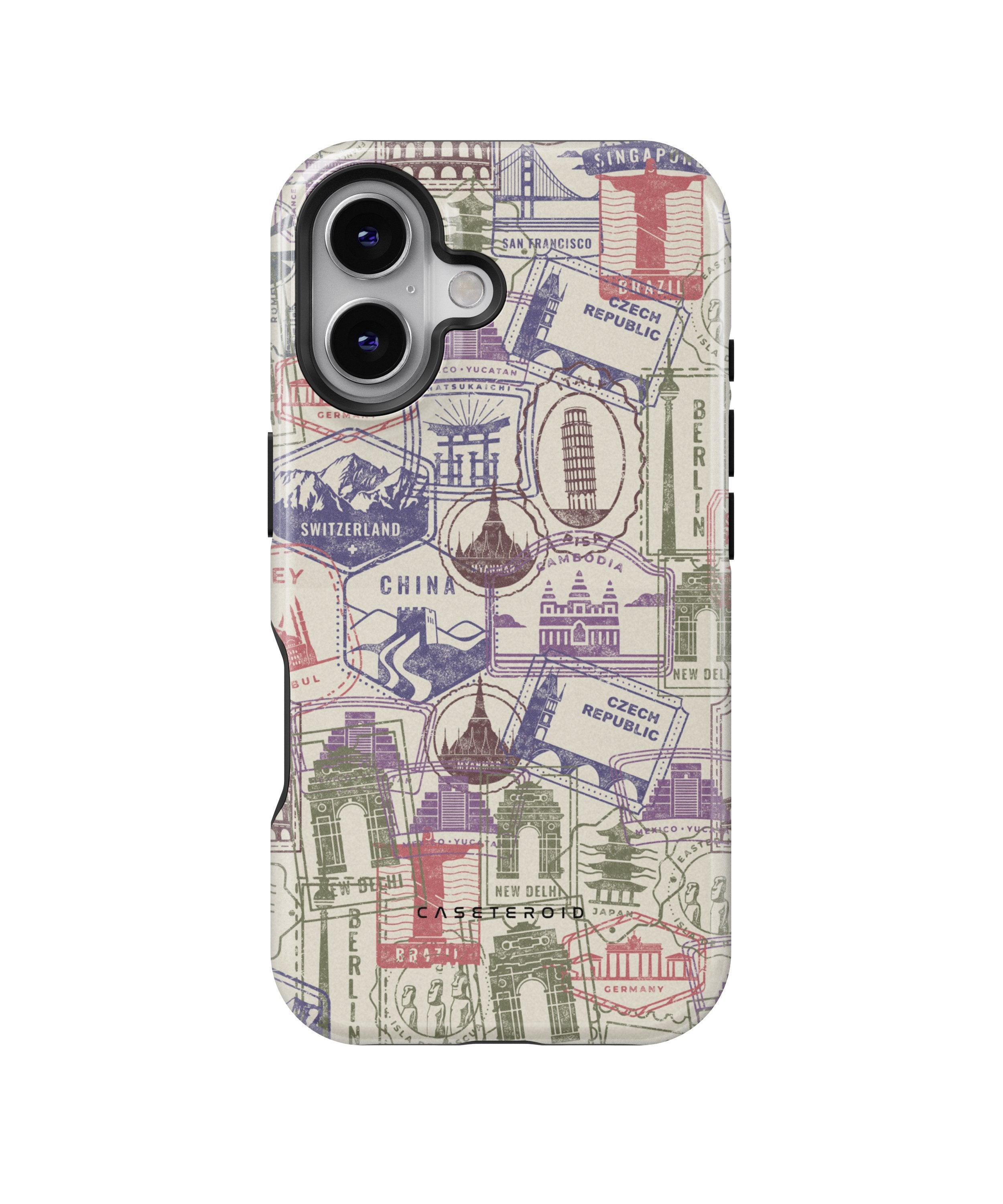 Stamps - iPhone 16 Case