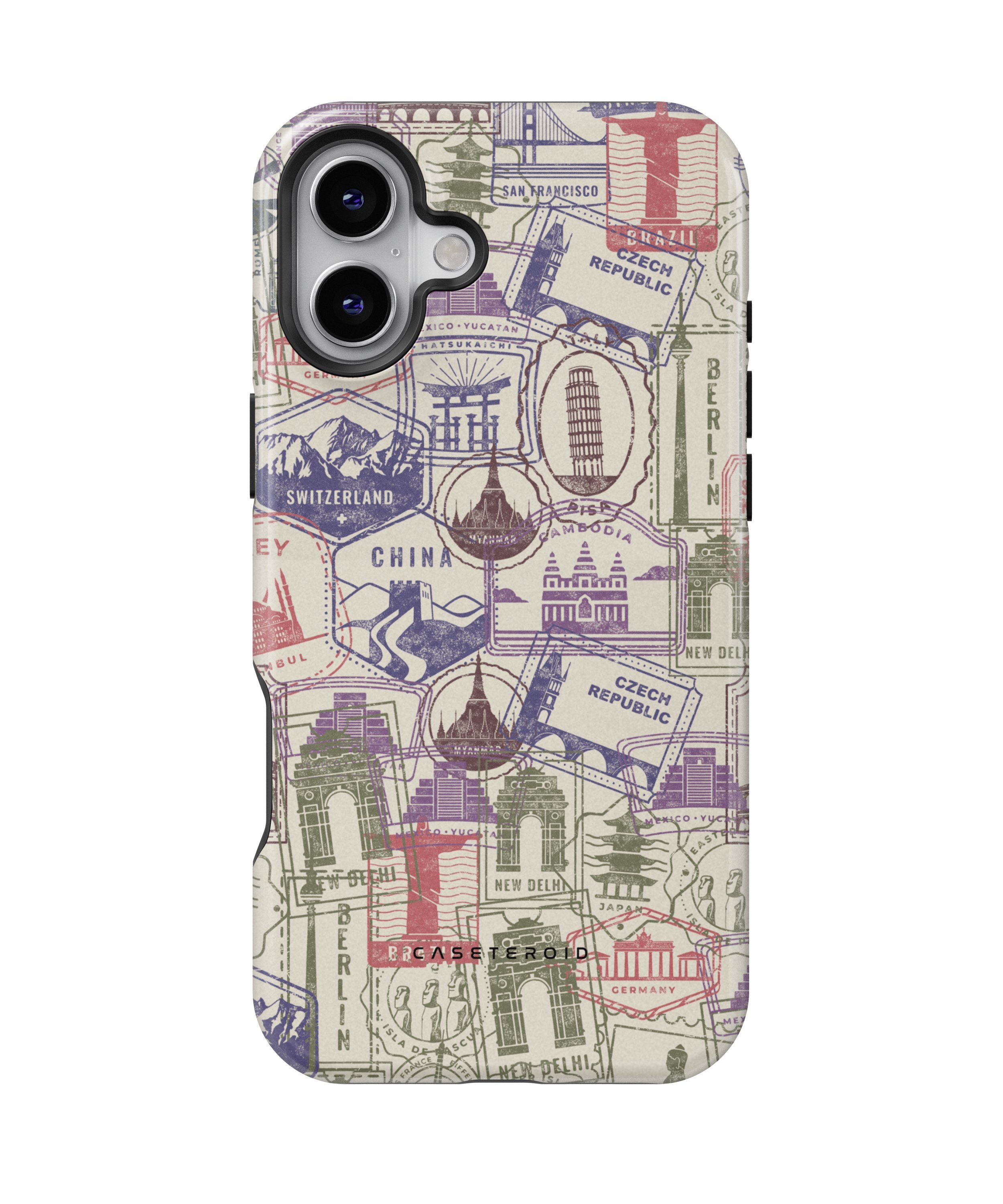 Stamps - iPhone 16 Plus Case