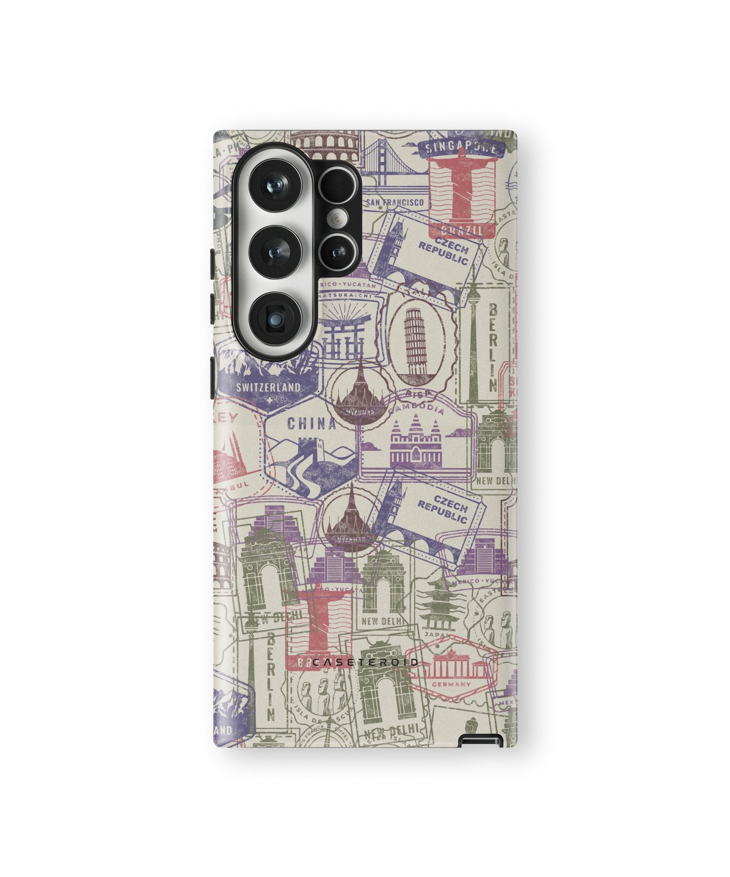 Stamps Tough Case for Samsung Galaxy S23 Ultra - CASETEROID