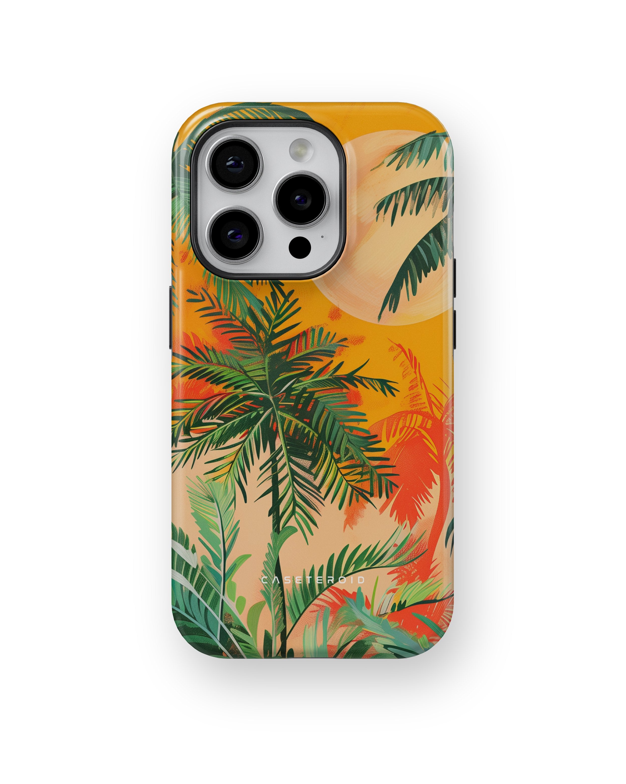 Sunset Shores Symphony - iPhone 15 Pro Case