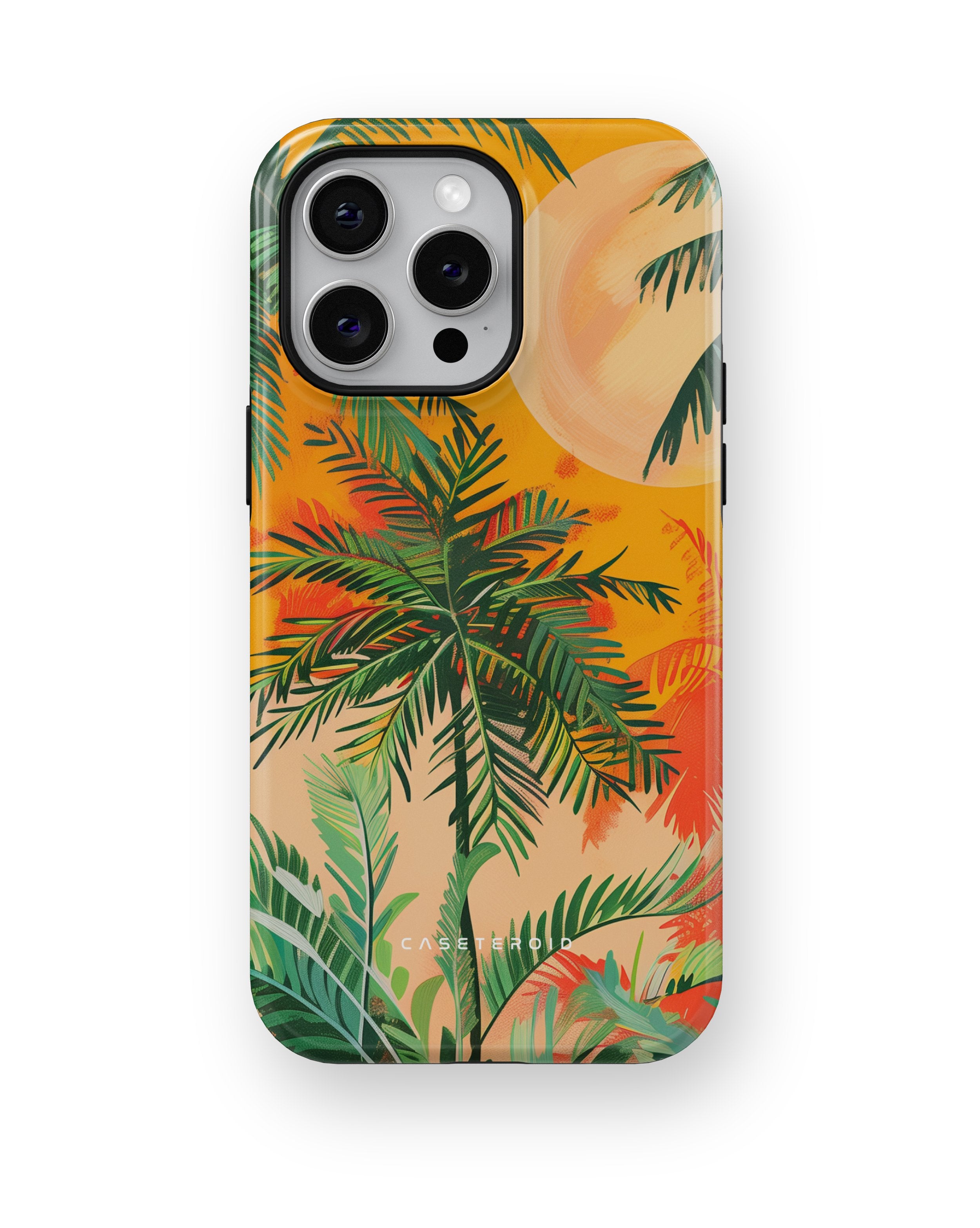 Sunset Shores Symphony - iPhone 15 Pro Max Case