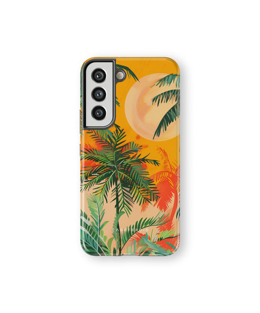 Sunset Shores Symphony Tough Case for Samsung Galaxy S22 - CASETEROID