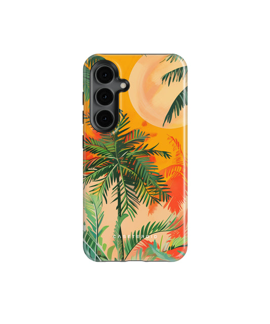 Sunset Shores Symphony Tough Case for Samsung Galaxy S24 - CASETEROID