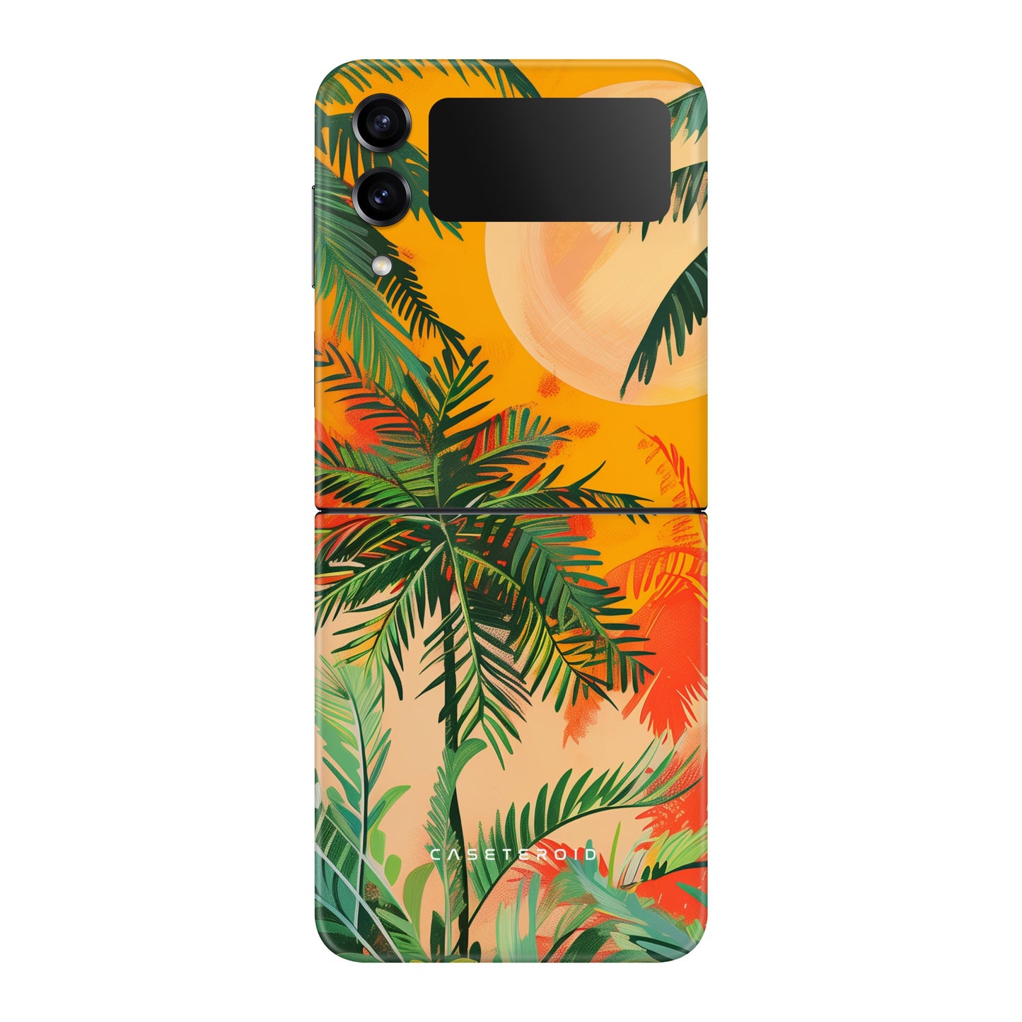 Sunset Shores Symphony Tough Case for Samsung Galaxy Z Flip 3 - CASETEROID