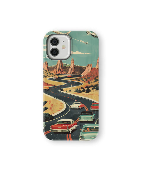 Vintage Journey Route - iPhone 12 Case