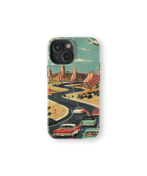 Vintage Journey Route - iPhone 13 Mini Case