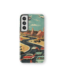 Vintage Journey Route Tough Case for Samsung Galaxy S22 - CASETEROID