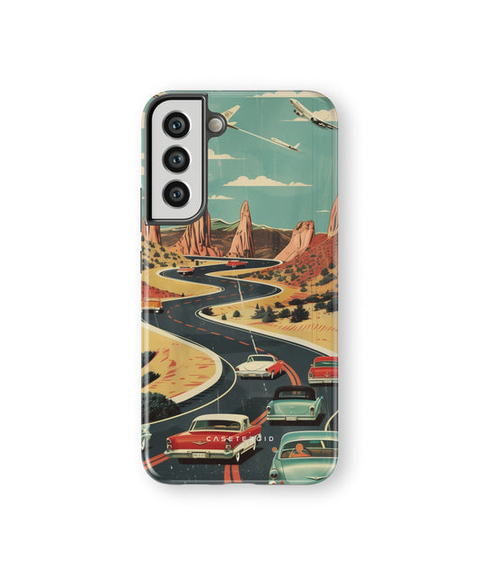 Vintage Journey Route Tough Case for Samsung Galaxy S22 Plus - CASETEROID